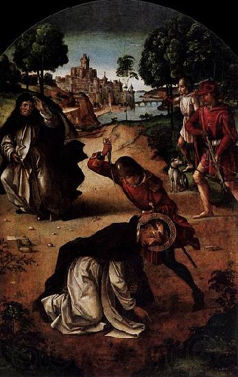 Pedro Berruguete The Death of Saint Peter Martyr France oil painting art